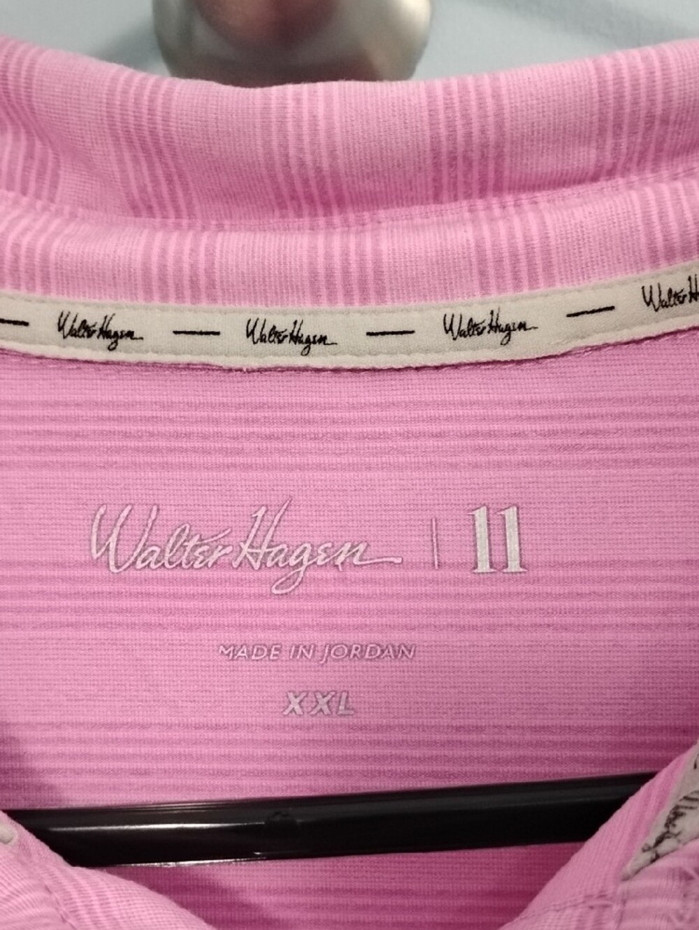 Walter Hagen Pink Short-Sleeve Polo Shirt Size XXL - Picture 2 of 4